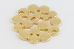 22mm Matte Gold Connector #MFA233-General Bead