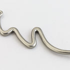 31mm Matte Silver Squiggle Connector #MFB210-General Bead