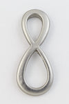 20mm Matte Silver Infinity Link #MFB213-General Bead