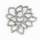 25mm Matte Silver Open Flower Connector #MFB226-General Bead