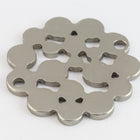 22mm Matte Silver Connector #MFB233-General Bead