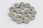 22mm Matte Silver Connector #MFB233-General Bead