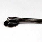 2 1/2 Inch Gunmetal Hair Pin with 10mm Pad-General Bead