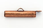 20mm Antique Copper Slide Tube #MFD109-General Bead