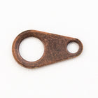 9mm Antique Copper Dog Tag Connector #MFN011-General Bead