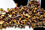 Miyuki Seed Bead Multi Mix in Metallic Gold Iris (10 Gm, 125 Gm, 250 Gm) #MM-012