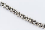 5mm Antique Silver Star Bead (4 Pcs) #MPA143