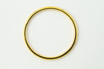 18mm Gold Smooth Round Link #NBS006-General Bead