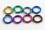 5mm Teal Niobium Jump Ring 20 Gauge #NFD015-5-General Bead