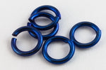 6mm Color Mix Niobium Jump Ring 20 Gauge (96 Pcs) #NFX015-6-General Bead