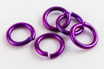 6mm Color Mix Niobium Jump Ring 20 Gauge (96 Pcs) #NFX015-6-General Bead