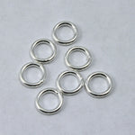 4mm Silver Soldered Jump Ring 18 Gauge #RJB036-General Bead