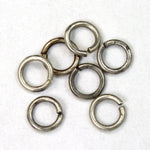 4mm Antique Silver Jump Ring 21 Gauge #RJC023-General Bead