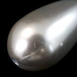 26mm Arctic Blue Pear Drop-General Bead