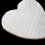 35mm Wooden Heart Blank-General Bead