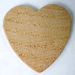 35mm Wooden Heart Blank-General Bead