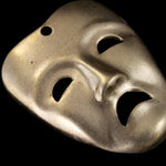 25mm Brass Tragedy Mask Charm (2 Pcs) #2376-General Bead