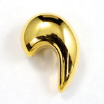 40mm Gold Comma-General Bead