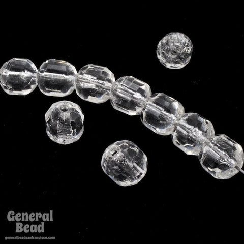 8mm Crystal Faceted Cathedral Bead (12 Pcs) #3587-General Bead