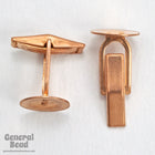 13mm Copper Cuff Link Finding-General Bead