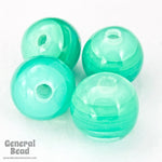 8mm Sea Foam Stripe Bead-General Bead