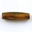 25mm Light Brown Tube Wood Bead-General Bead