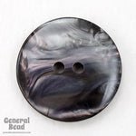 24mm Pearly Grey Button #4862-General Bead