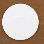 50mm White Round Blank-General Bead