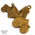 24mm Antique Brass Model T Charm (2 Pcs) #5473-General Bead