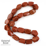 18mm 12 Sided Goldstone Beads #SP45-General Bead