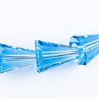 Swarovski 5540 17mm Aquamarine Artemis Cone Bead