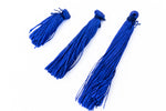 Blue Small Silk Tassel (0.5”-0.75”) #TAA033-General Bead