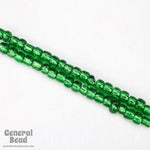 6/0 Silver Lined Emerald Taiwanese Seed Bead-General Bead