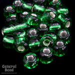 6/0 Silver Lined Emerald Taiwanese Seed Bead-General Bead