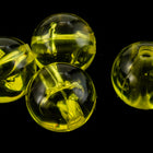 8mm Transparent Yellow Round Bead (10 Pcs) #UP178-General Bead