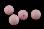 4mm Light Pink Round Lucite Bead (10 Pcs) #UP265-General Bead