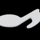 50mm x 68mm Opaque White Music Note Blank #UP301-General Bead