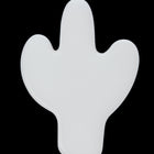 35mm x 50mm White Cactus Blank (2 Pcs) #UP304-General Bead