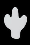 35mm x 50mm White Cactus Blank (2 Pcs) #UP304-General Bead
