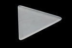 45mm Matte Clear Triangle Blank #UP335-General Bead