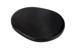 43mm x 31mm Opaque Black Wide Oval #UP391-General Bead