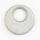 22mm Matte Silver Hoop Blank (2 Pcs) #UP532-General Bead