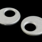 22mm Matte Silver Hoop Blank (2 Pcs) #UP532-General Bead