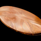 65mm Matte Brown Pearl Oval Saddle Cabochon #UP562-General Bead