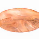 65mm Matte Brown Pearl Oval Saddle Cabochon #UP562-General Bead