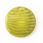 24mm Avocado Ripple Coin #UP589-General Bead