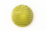 24mm Avocado Ripple Coin #UP589-General Bead