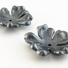 32mm Matte Gunmetal Flower (2 Pcs) #UP672-General Bead