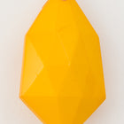 43mm x 20mm Opaque Squash Faceted Teardrop #UP688-General Bead