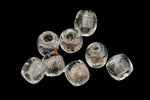 9mm Clear Crow Bead (10 Pcs) #UPG096